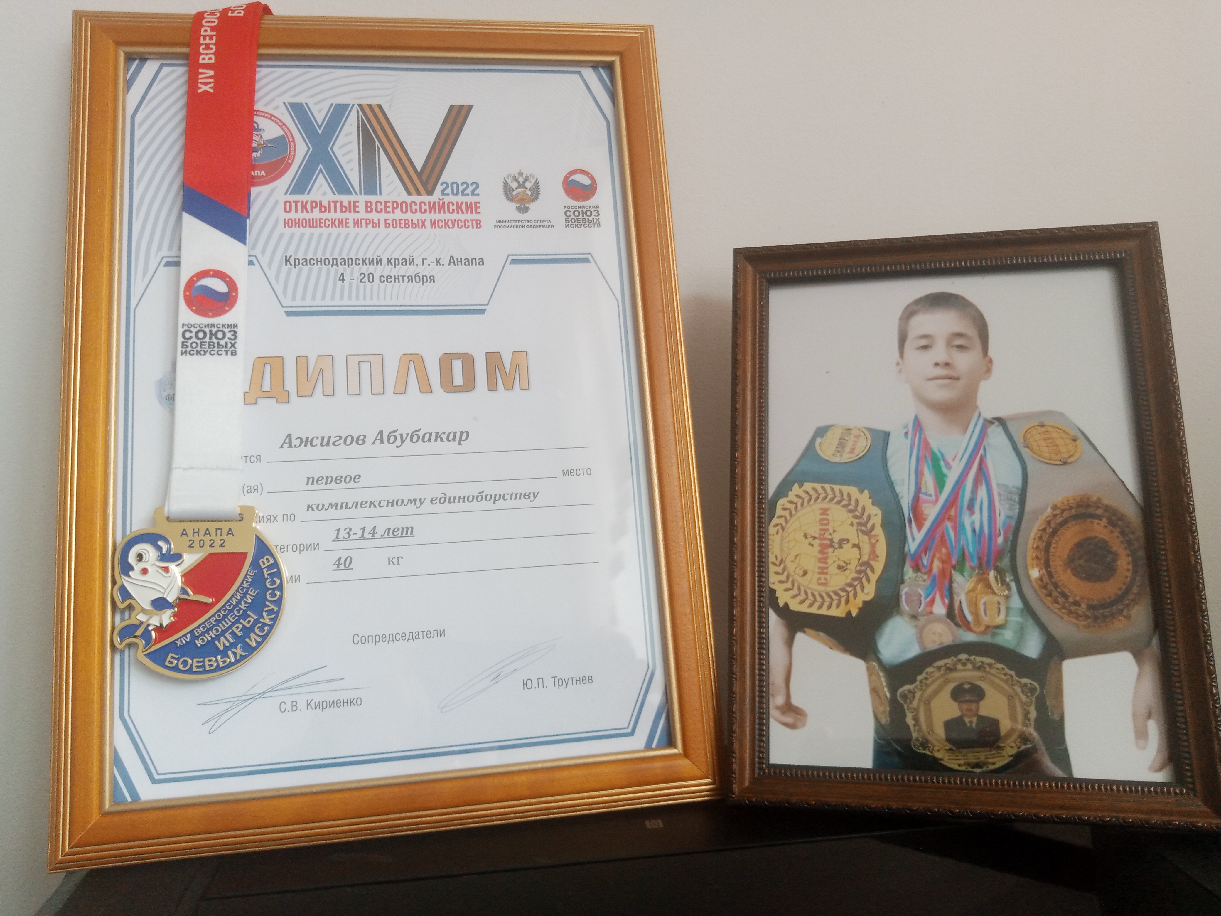 XIV Всероссийские юношеские Игры боевых искусств.